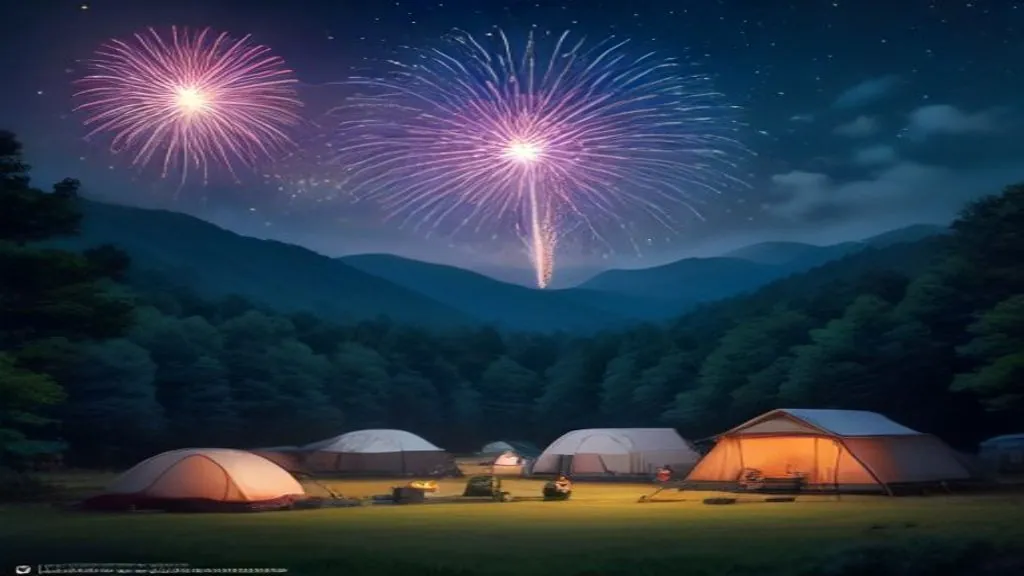 Late August: the Omagari fireworks weekend — illustration