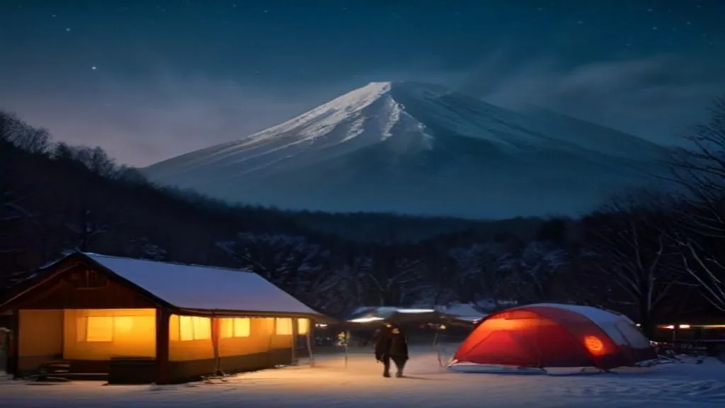 A winter exception: Yokote's Kamakura Festival — illustration
