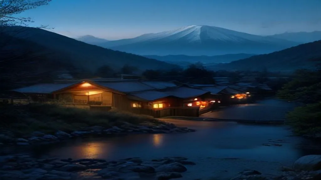 North to Tajima: Onsen Towns and Mountain Valleys — illustration