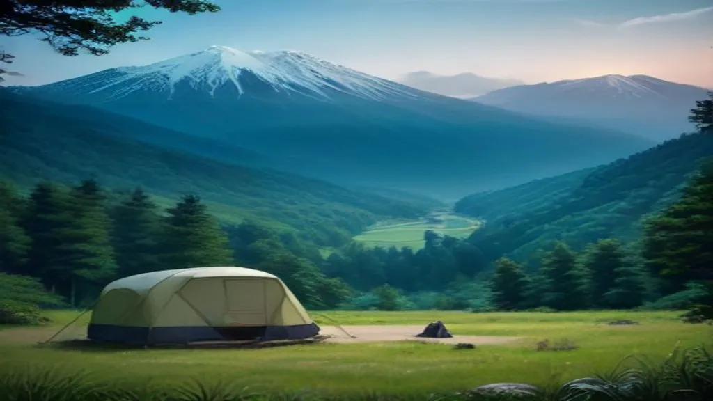 Seasons, Weather and Campground Reality — illustration