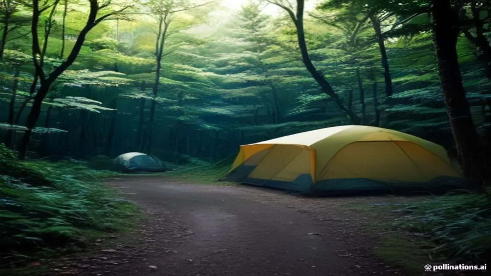 Chaining campsites down a gradient — illustration