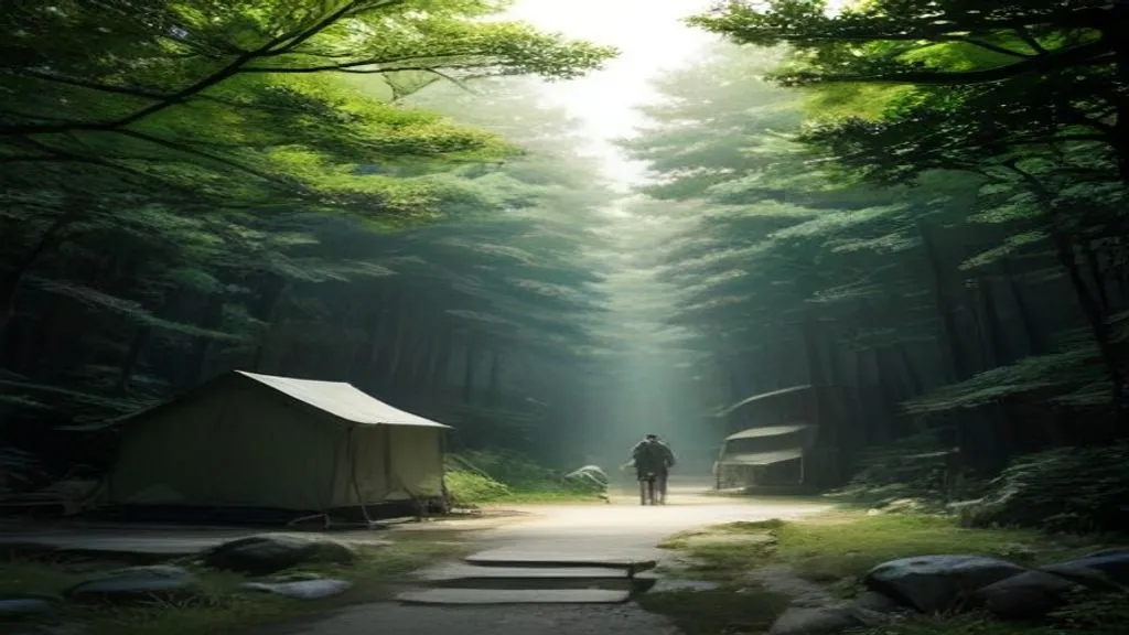 Why Kyoto Works So Well for Festival Campers — illustration