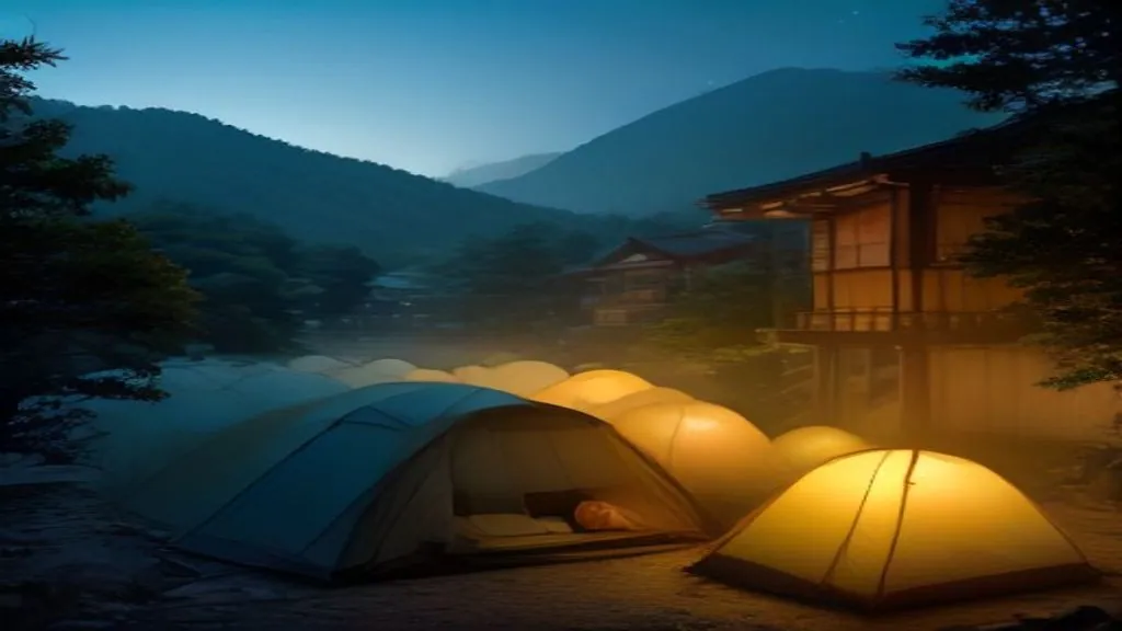 Choosing Where to Camp Around Kyoto — illustration