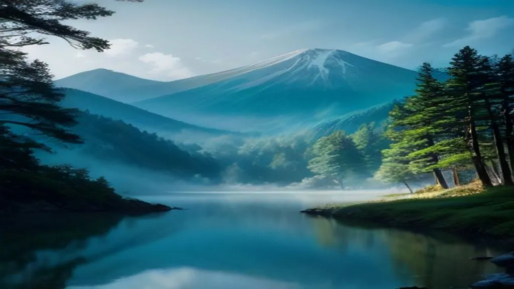 Seasons and Morning Mist — illustration