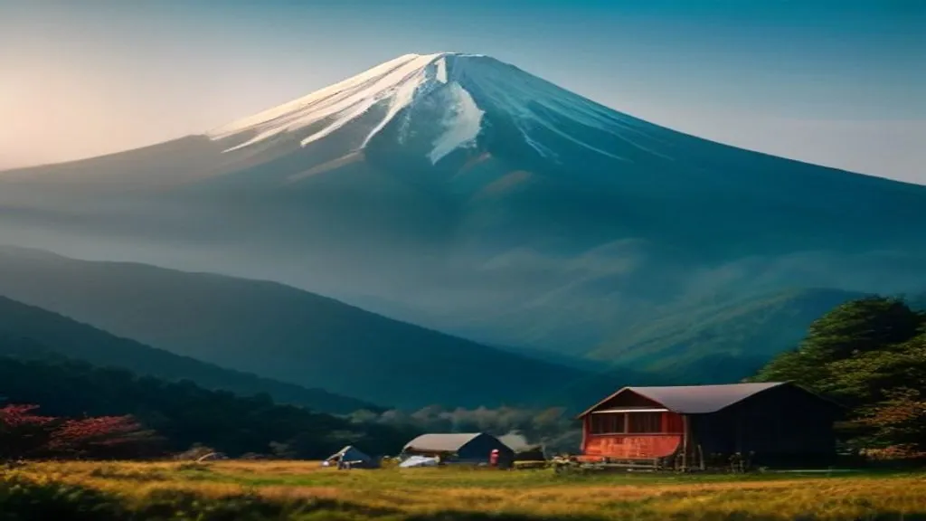 Why Camp Near Daisen? — illustration