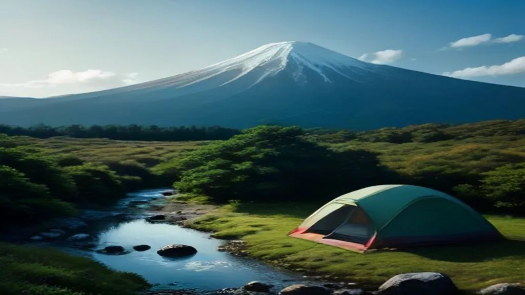 Where You Actually Camp — illustration