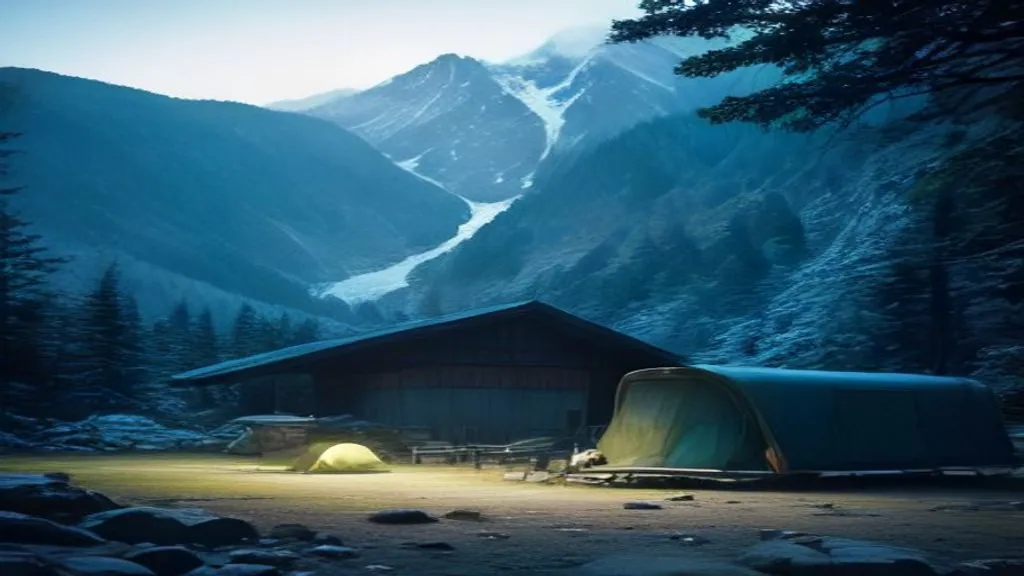 Choosing a Base Camp on the Site Map — illustration