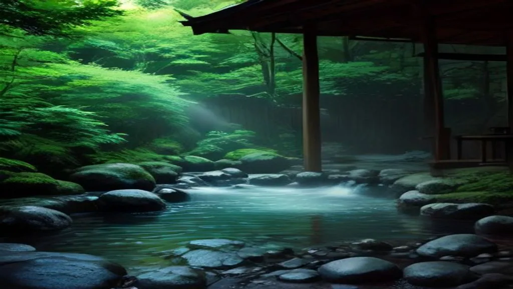 Three regions rich in hot springs — illustration