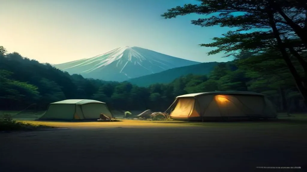 Why Osaka Is a Great Base for Festival Campers — illustration