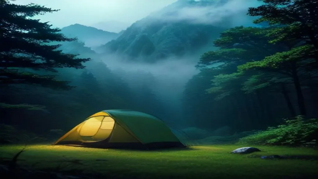 Choosing and Setting Up a Smart Campsite — illustration