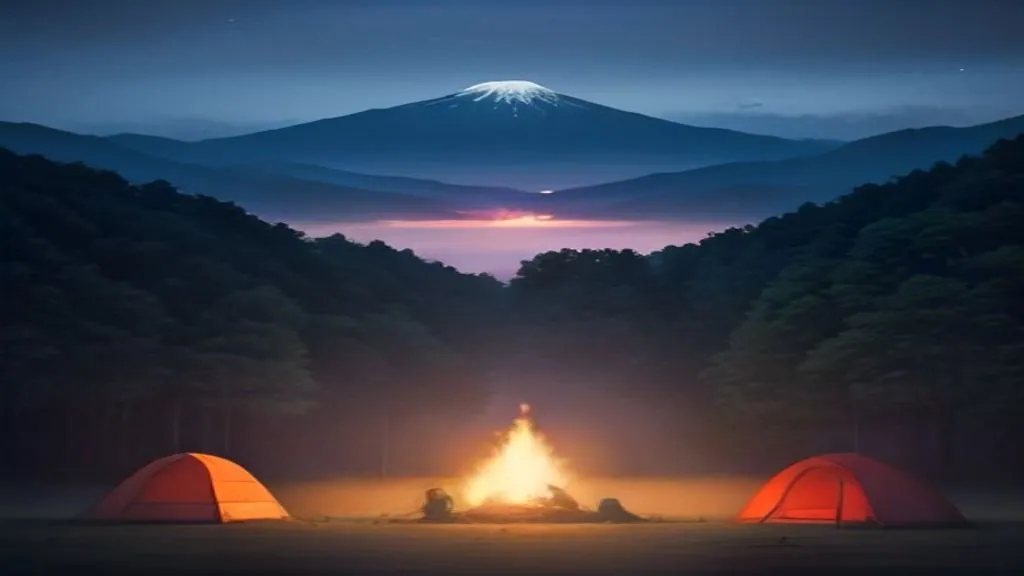 Why Shizuoka Works So Well for Festival Camping — illustration