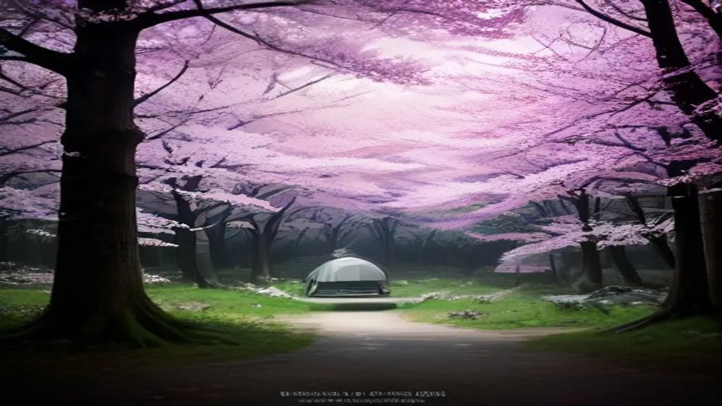 Hanami Manners Under the Trees — illustration